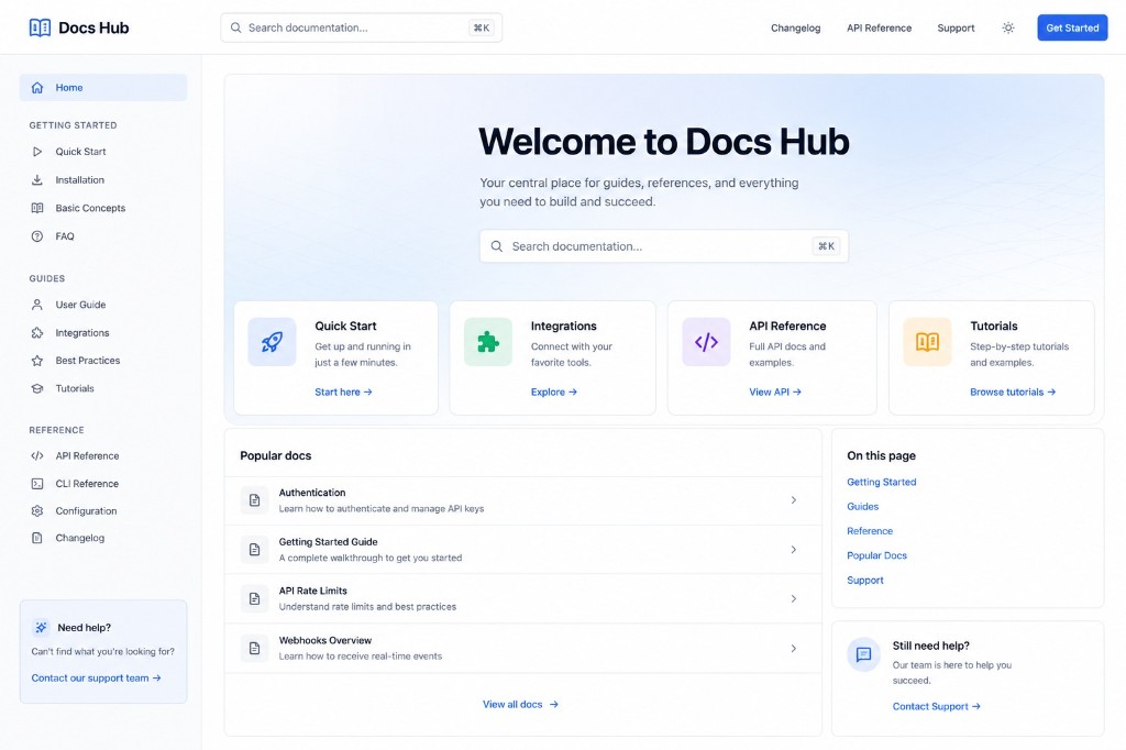Docs Hub